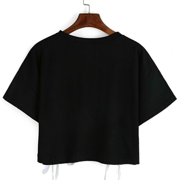 Crop top one blue size L and one black size L left - Picture 6 of 8